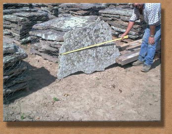 Architectural grade natural fieldstone for building and landscape construction